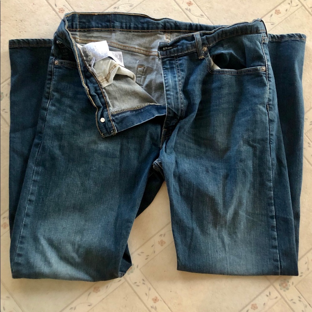 Men's Levis 505 Blue Jeans 36" X 31"